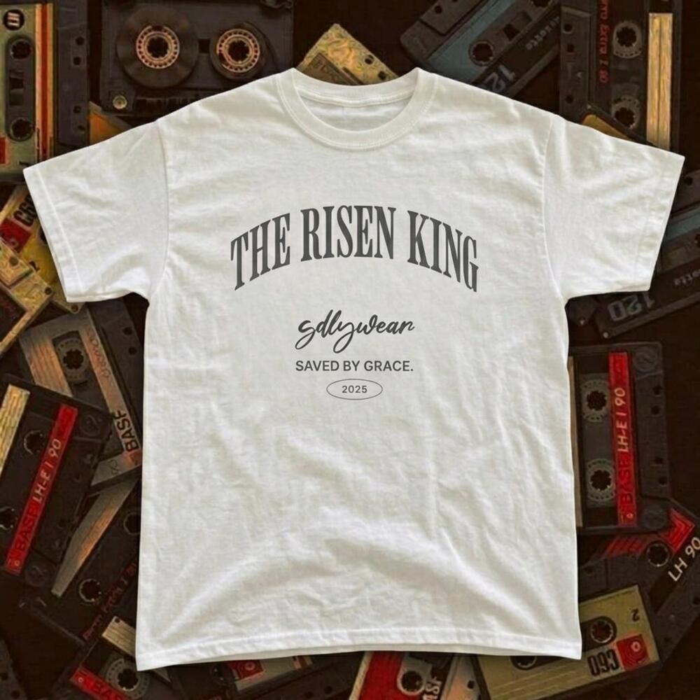 The Risen King White T Shirt